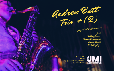 Andrew Butt Trio + play (not so) standards – 10/4/25